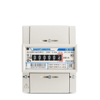 Счетчик электроэнергии CE101 R5 145 однофазный однотарифный, 5(60), кл.точ. 1.0, D, ЖКИ (Энергомера) 101001003009471