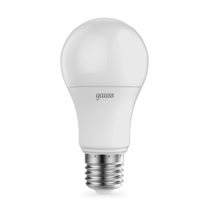 Лампа светодиодная LED 11 Вт 960 лм 3000К А60 груша теплый E27 AC 220В диммируемая Black (GAUSS) 102502111-D