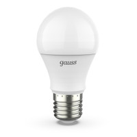 Лампа светодиодная LED 10 Вт 920 лм 4100К А60 груша нейтральный E27 AC 220В Black Gauss (GAUSS) 102502210