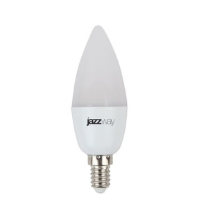 Лампа светодиодная LED 7Вт E14 530Лм 230V/50Hz теплый матовая свеча SP (JazzWay) 1027818-2