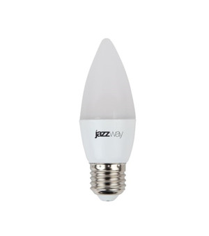 Лампа светодиодная LED 7Вт E27 530Лм 230V/50Hz теплый матовая свеча SP (JazzWay) 1027825-2