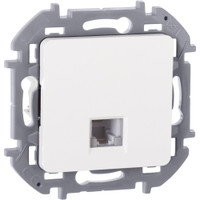 Розетка телефонная RJ11 белый INSPIRIA (IEK) 673820