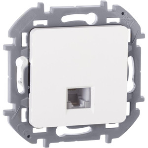 Розетка телефонная RJ11 белый INSPIRIA (IEK) 673820