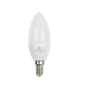 Лампа светодиодная LED 5Вт E14 400Лм белый матовая свеча 230V/50Hz ECO (JazzWay) 1036865A