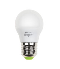 Лампа светодиодная LED 5Вт E27 400Лм белый матовая шар 230V/50Hz ECO (JazzWay) 1036988A