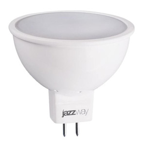 Лампа светодиодная LED 5Вт 400Лм GU5.3 230V/50Hz теплый ECO (JazzWay) 1037077A