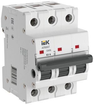 ARMAT Выключатель нагрузки SWN 3P 63А (IEK) AR-SWN-3-063
