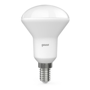 Лампа светодиодная LED 6 Вт 500 лм 3000К грибок R50 теплый E14 AC 220В Black Gauss (GAUSS) 106001106