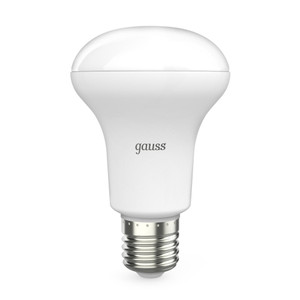 Лампа светодиодная LED 9 Вт 700 лм 4100К грибок R63 нейтральный E27 AC 220В Black Gauss (GAUSS) 106002209