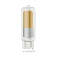 Лампа светодиодная LED 5.5 Вт 500 лм 4100К капсула нейтральный G9 AC 220В стеклянная Black (GAUSS) 107809205