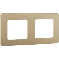 Рамка 2-местная шампань INSPIRIA (IEK) 673948