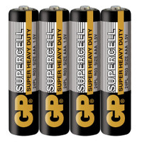 Батарейка солевая Super & Greencell & PowerPlus -4 шт. в пленке (GP) 10887