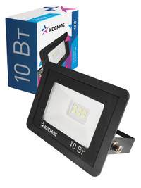 Прожектор светодиодный ДО-10Вт 6500К 800Лм IP65 (Космос) K_PR5_LED_10