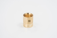 Гильза 16 аксиальная монтажная, латунная (РЕХАУ) 11080011001