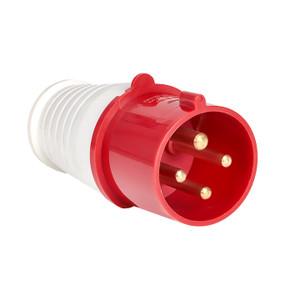 Вилка кабельная 32А 3Р+Е IP44 переносная 380В (EKF) ps-024-32-380