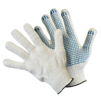 Перчатки хлопчатобумажные с ПВХ 42г (Fiberon) 11199