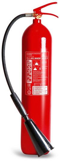 Огнетушитель углекислотный ОУ-5 ИНЕЙ ВСЕ (Пожтехника Центр)