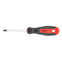 Отвертка Fusion, PZ1x75мм, CrV, 3к рукоятка  anti slip (Matrix) 11401