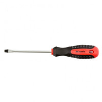 Отвертка Fusion, SL5,0х100 мм, CrV, 3к рукоятка  anti slip (Matrix) 11419