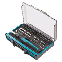 Отвертка-реверс для точн. раб., 48 пред., PH + PZ + SL + HEX + Torx + TT, CrMo, 2к рукоятка (GROSS) 11599