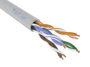 Витая пара ParLan U/UTP Cat 5e 4х2х0.52 PVC (Паритет) 100005