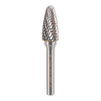 Бор-фреза твердосплавная F(RBF) 10,0x20x60x6мм HM (H-Tools) 116032HT