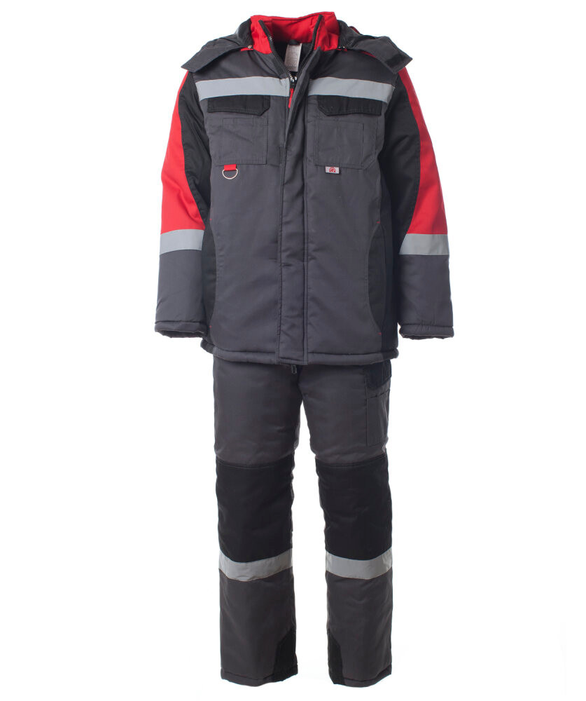Костюм ФОРМУЛА с СОП, зимний с полукомбинезон 48-50, 96-100, 182-188 (Эталон-Спецодежда) 116823