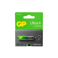 Батарейка алкалиновая c технологией G-tech GP Ultra Plus Alkaline 15А AА - 2 шт. на блистере (GP) 1198