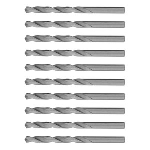 Сверло по металлу, 8,0 мм, полированное, HSS, 10 шт. цилиндрический хвостовик (Matrix) 71580