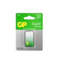 Батарейка алкалиновая GP Super Alkaline G-Tech 9V Крона - 1 шт. на блистере (GP) 1219