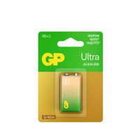 Батарейка алкалиновая GP Ultra Alkaline G-Tech 9V Крона - 1 шт. на блистере (GP) 1237