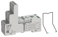 Розетка трёхъярусная ORS-M для реле ORM 4C (ONI) ORS-M-2-4-G