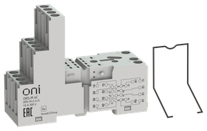 Розетка трёхъярусная ORS-M для реле ORM 4C (ONI) ORS-M-2-4-G