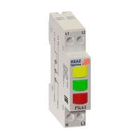 Индикатор фаз световой OptiDin FSL63-230A-УХЛ3 (КЭАЗ) 138626