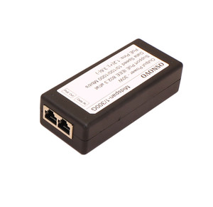 Инжектор PoE 1хRJ45 10/100/1000 Мб/с, 802.3af/at, до 30 Вт, AC 220В, DC 52В (SC&T) Midspan-1/300G