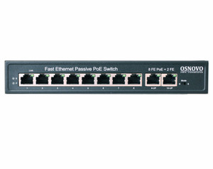 Коммутатор неуправляемый 8 портов RJ4510 100 Мб/с PoE 120Вт (SC&T) SW-21000/A(120W)