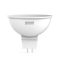 Лампа светодиодная LED 5.5 Вт 470 лм 6500К софит MR16 холодный GU5.3 AC 220В Elementary Gauss (GAUSS) 13536