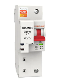 Выключатель умный автоматический MOES Zigbee Автомат 1P 16A (Moes) ZCB-SC-1P16