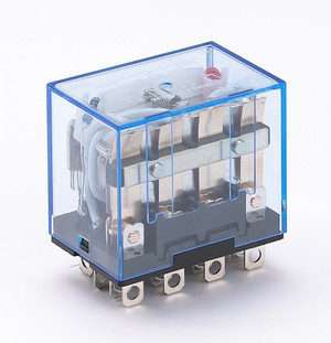 Реле промежуточное 4 контакта с индикацией LED 10А 24В AC ПР-102 (Dekraft) 23211DEK