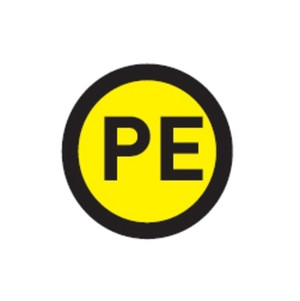 Наклейка PE круглая d=20мм (EKF) an-2-08