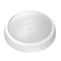 Светильник светодиодный ДБП 12 Вт 1000 Лм 6500К AC 220В белый IP54 круг D175х76 мм пластик ЖКХ Qplus (GAUSS) 141411312