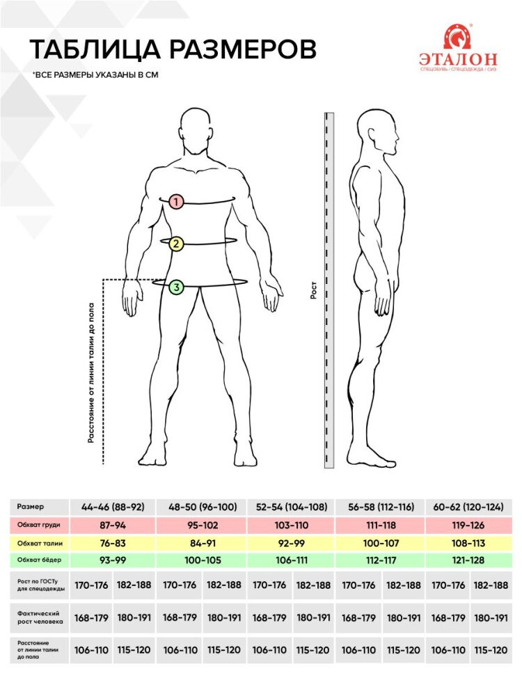 Куртка флисовая арт. JF-01 на молнии цв. т.синий 56-58 р. ХL (Эталон-Спецодежда) 142301