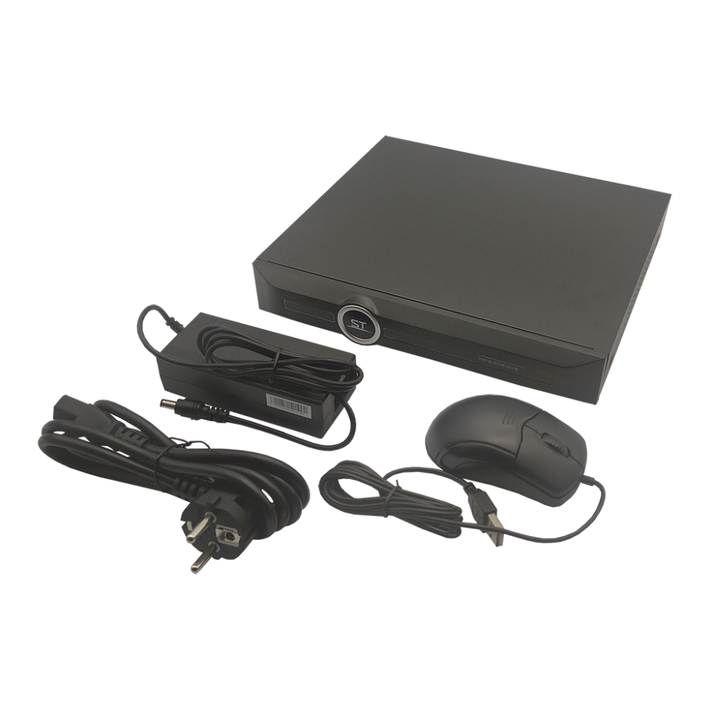 Видеорегистратор IP 20-канальный 8Мп 1 HDD (Space Technology) ST-NVR-V2008K15 PRO TOWN