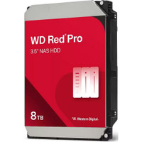 Жесткий диск 8ТB Red Pro 3.5'', SATAIII, 7200 об/мин, 256 МБ (Western Digital) WD8005FFBX