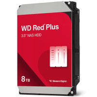 Жесткий диск 8TB Red Plus 3.5'', SATAIII, 5640 об/мин, 256 МБ (Western Digital) WD80EFPX