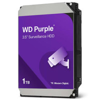 Жесткий диск 1TB Purple 3.5'', SATAIII, 5400 об/мин, 64 МБ (Western Digital) WD10PURZ