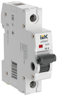 ARMAT Выключатель нагрузки SWN 1P 63А (IEK) AR-SWN-1-063