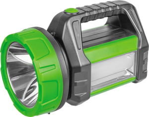 Фонарь светодиодный NPT-SP18-ACCU 5Вт+20LED 250лм 450м аккумуляторный прожектор+кемпинг пластик 2Ач (Navigator Group) 14032