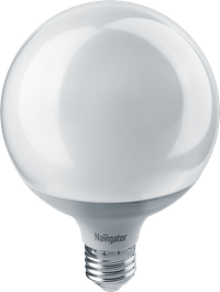 Лампа светодиодная LED 18вт Е27 белый шар (Navigator Group) 14165