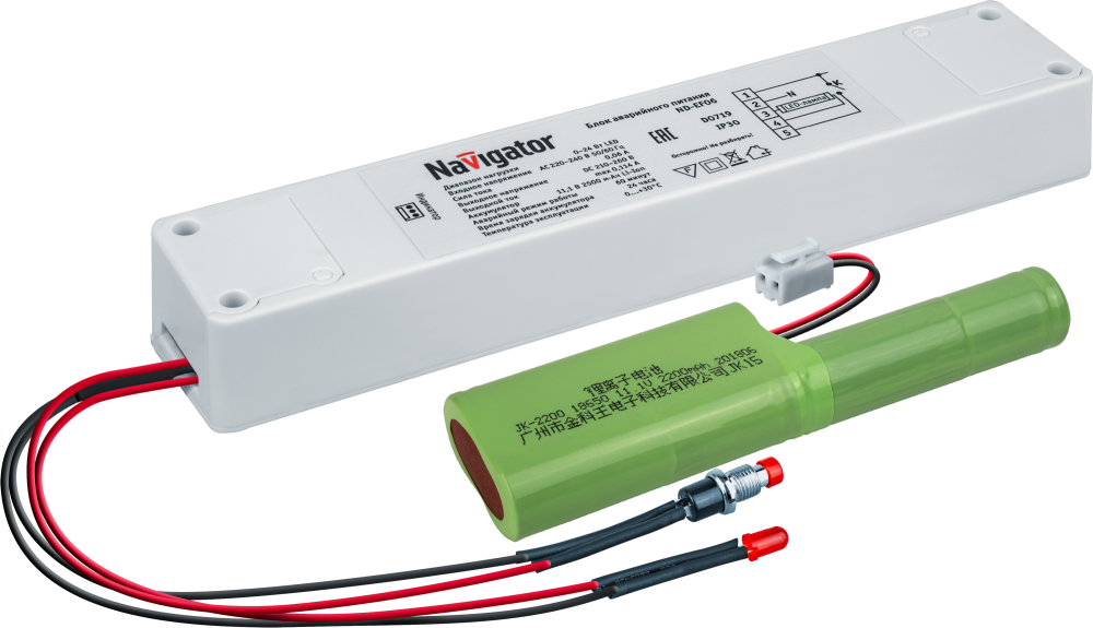 Блок аварийного питания ND-EF06 1ч 0-24вт для LED (Navigator Group) 14234